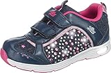 Lico Mädchen Shine V Blinky Sneaker, Marine Pink, 27 EU