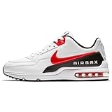 Nike Herren Air Max Ltd 3 Sneakers, White University Red Black, 44 EU
