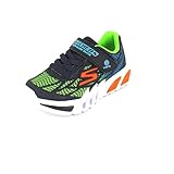 Skechers Jungen Flex-glow Elite Vorlo Sneaker, Navy Synthetic Multi Trim, 31 EU