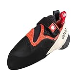 Ocun Iris Rot-Schwarz - Komfortabler Leichter Performance Kletterschuh, Größe EU 37 - Farbe Red - White