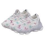 Laufschuhe Kinder Turnschuhe Atmungsaktive Sneaker Unisex Leicht Hallenschuhe Sportschuhe Blink Schuhe Casual Kinderschuhe Mädchen Gummisohle Baby Schuhe Blinken Freizeitschuhe