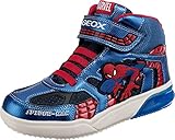 Geox Jungen J Grayjay Boy C Sneakers, Navy Royal, 30 EU